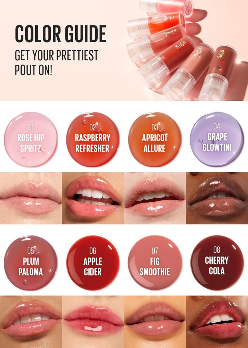 Juicy Glass Lip Gloss professional product photo ready to upload to shopify