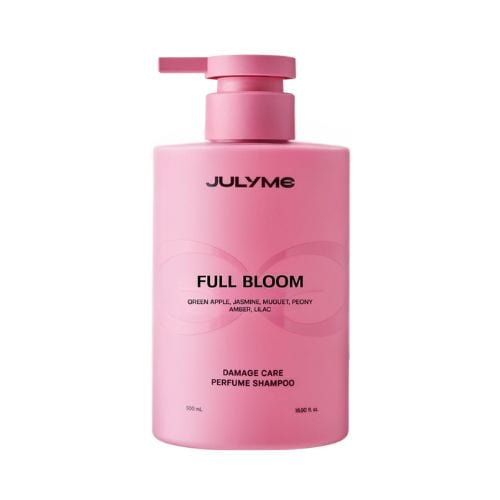 JULYME Damage Care Perfume Shampoo Full Bloom 500ml professional product photo ready to upload to shopify