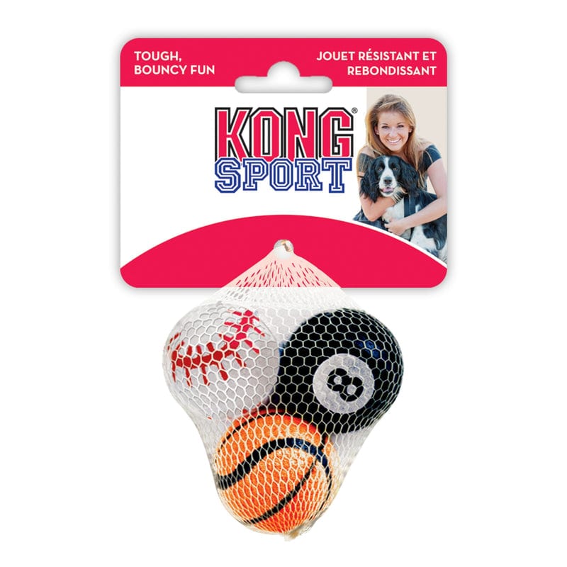 KONG AirDog Sport Balls professional product photo ready to upload to shopify