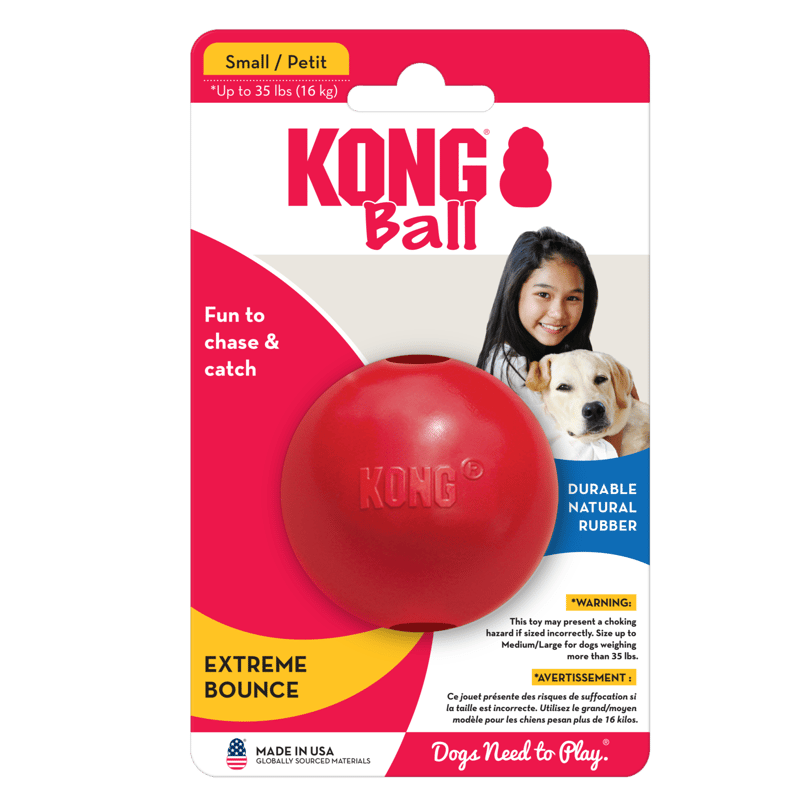 KONG Ball With Hole professional product photo ready to upload to shopify