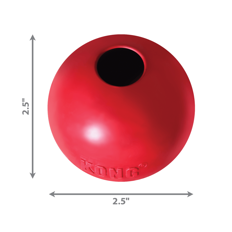 KONG Ball With Hole professional product photo ready to upload to shopify