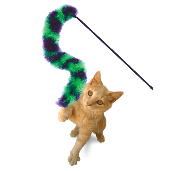 KONG Cat Active Twisted Boa Teaser professional product photo ready to upload to shopify