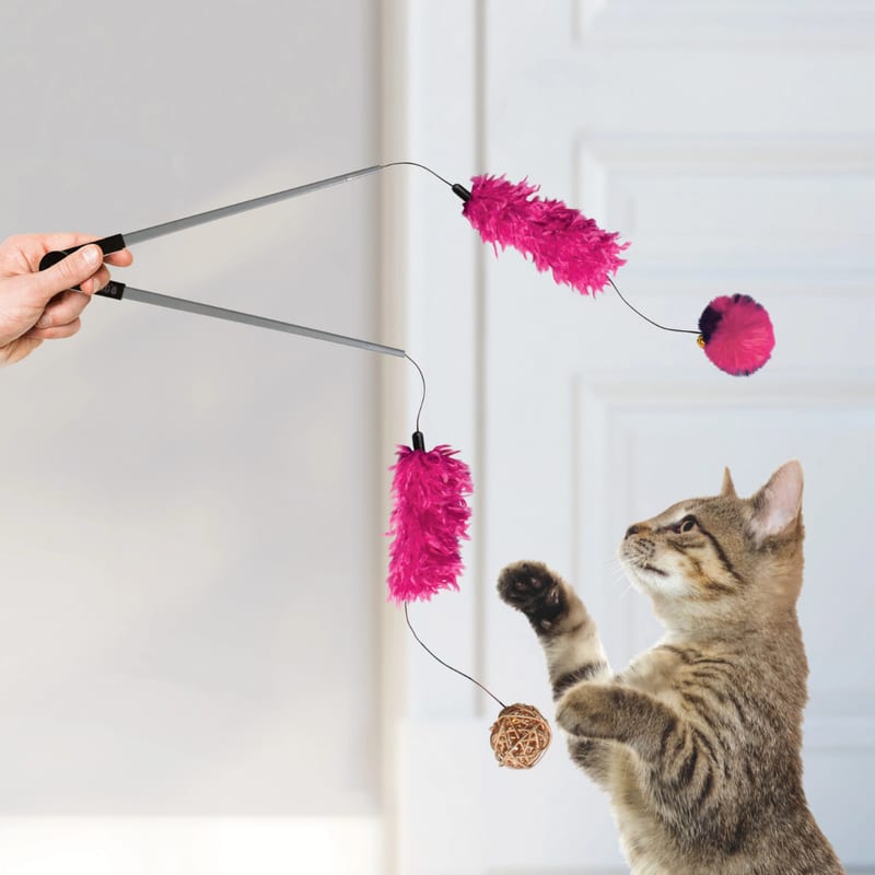 KONG Cat Teaser Tweezerz professional product photo ready to upload to shopify