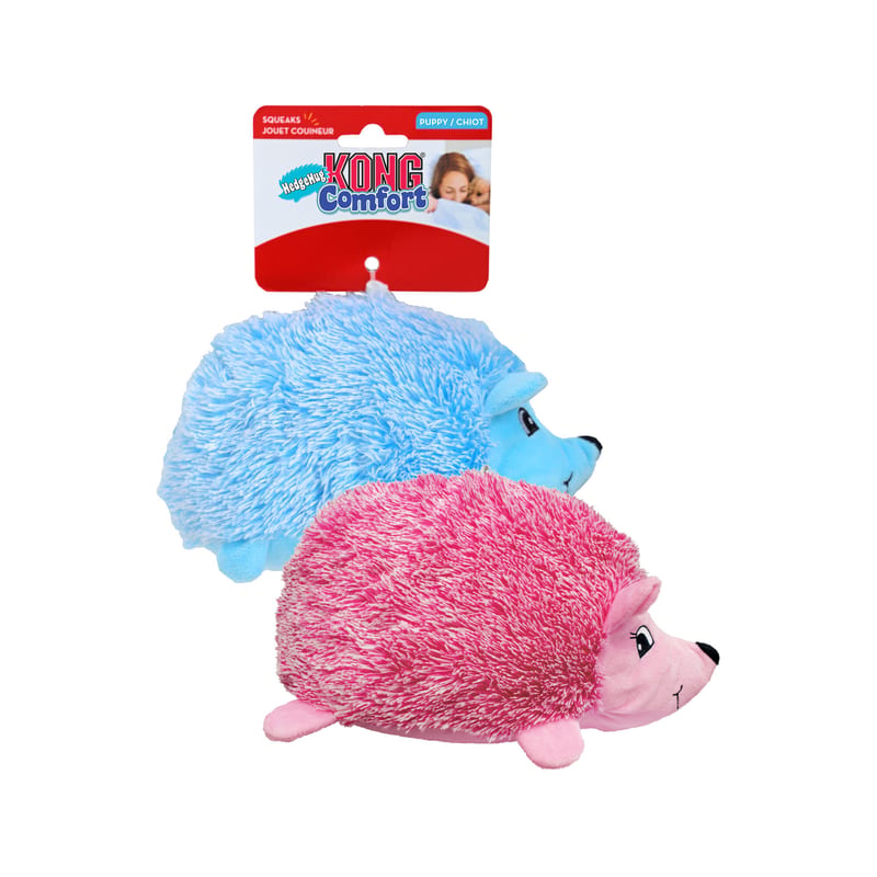 KONG Comfort Hedgehug Puppy professional product photo ready to upload to shopify
