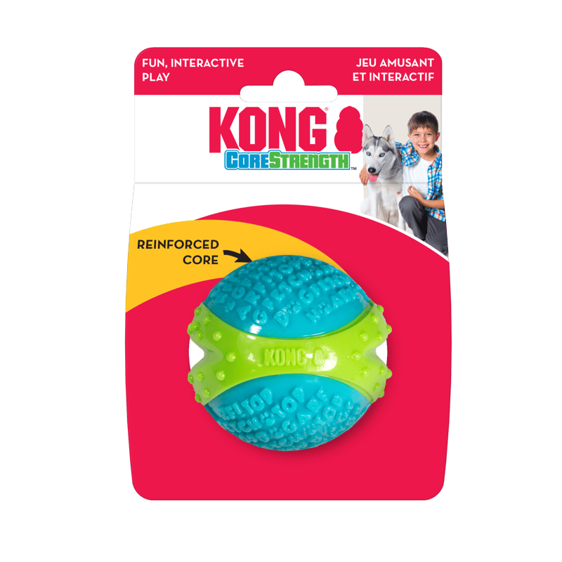 KONG CoreStrength Ball professional product photo ready to upload to shopify