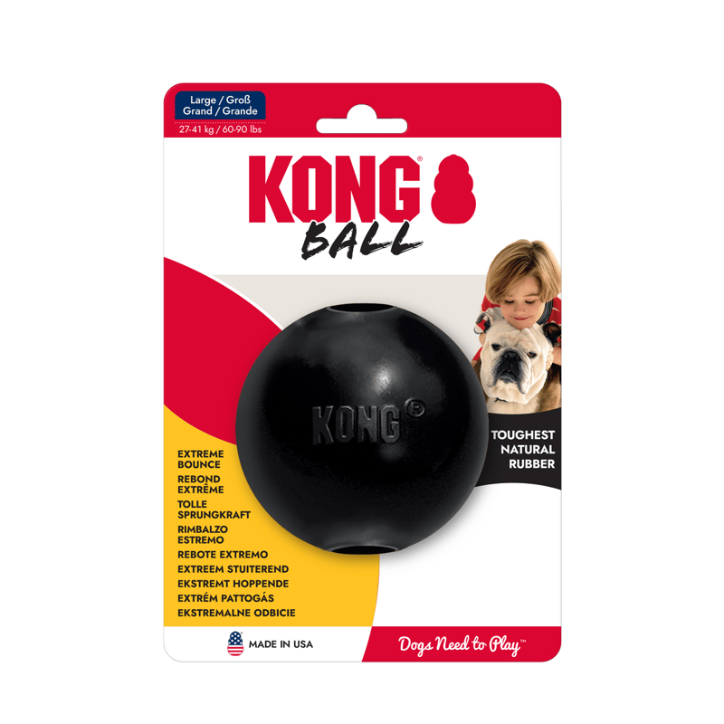 KONG Extreme Ball With Hole professional product photo ready to upload to shopify