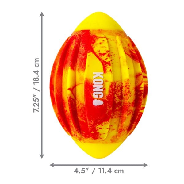 KONG Flexball Sport Football professional product photo ready to upload to shopify
