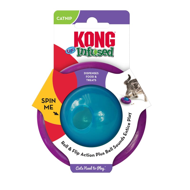 KONG Infused Cat Gyro professional product photo ready to upload to shopify