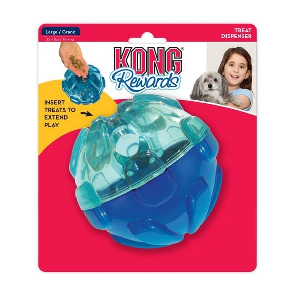 KONG Rewards Ball professional product photo ready to upload to shopify