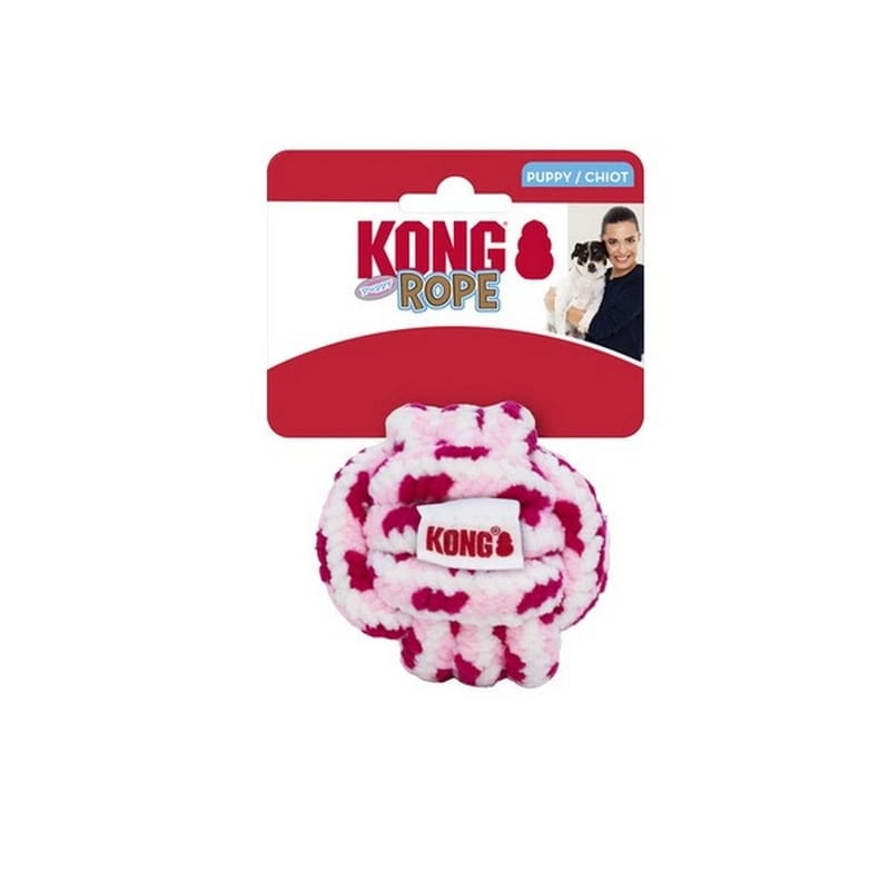 KONG Rope Ball Puppy professional product photo ready to upload to shopify