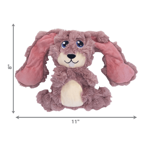 KONG Scrumplez Bunny professional product photo ready to upload to shopify