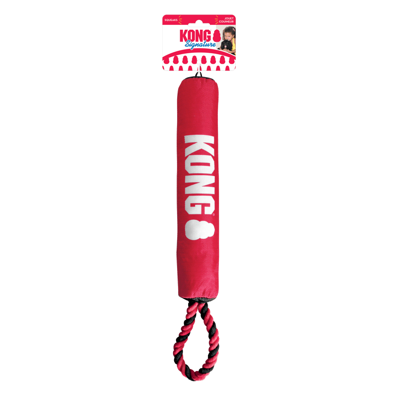 KONG Signature Stick With Rope professional product photo ready to upload to shopify