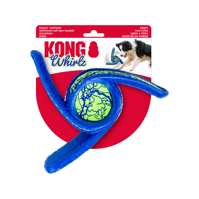 KONG Whirlz Throw professional product photo ready to upload to shopify