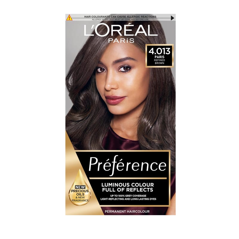 L'OREAL Preference 4.013 Hair Color professional product photo ready to upload to shopify