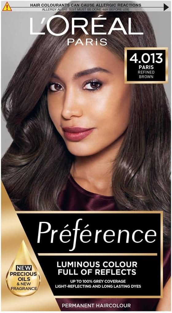 L'OREAL Preference 4.013 Hair Color professional product photo ready to upload to shopify