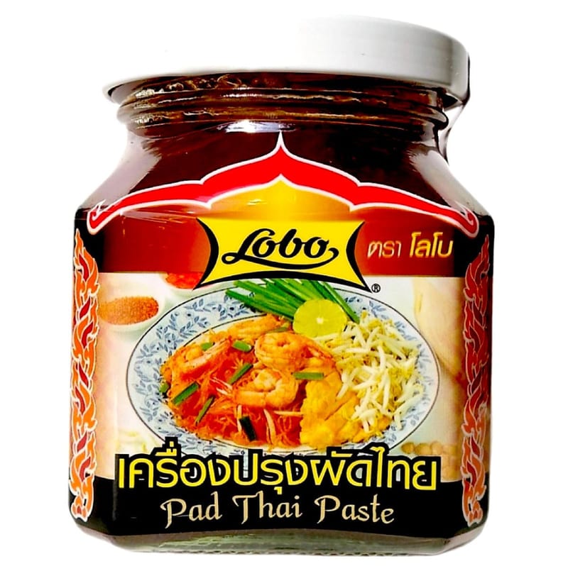 Lobo Pad Thai Paste Jar 280g professional product photo ready to upload to shopify