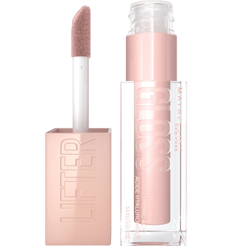 MAYBELLINE LIFTER GLOSS 002 professional product photo ready to upload to shopify