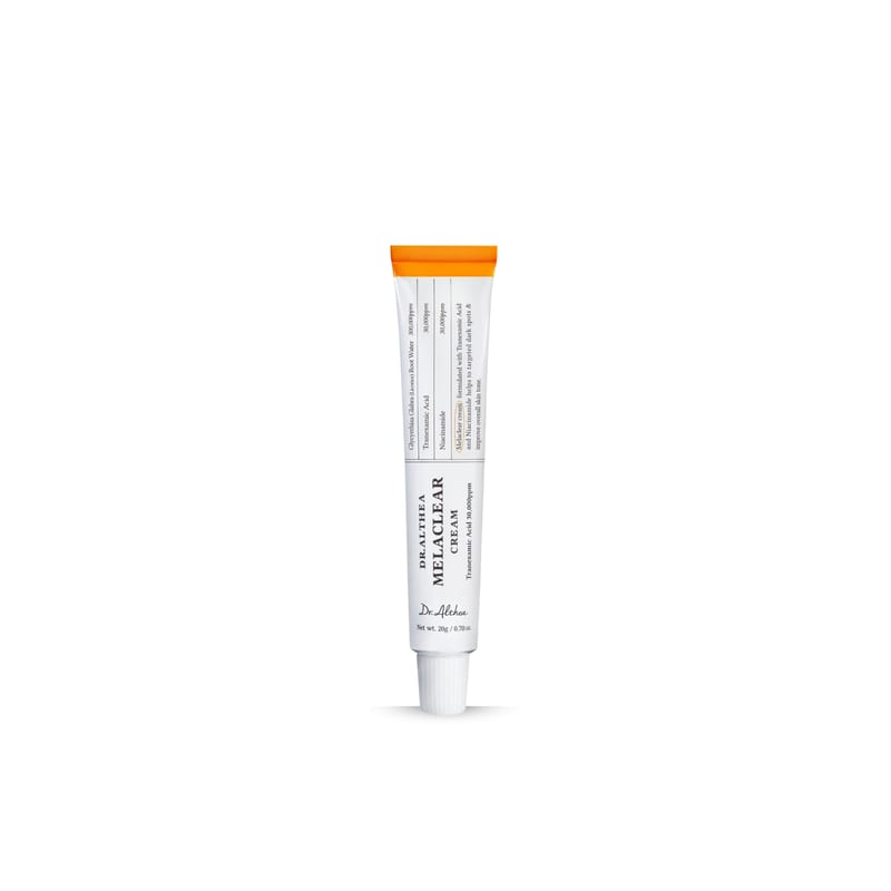 MELACLEAR CREAM 20g professional product photo ready to upload to shopify