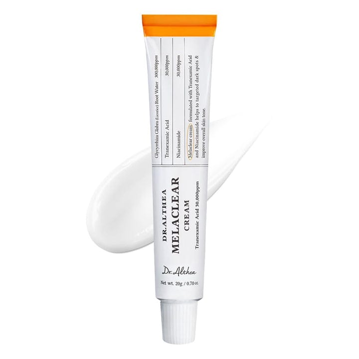 MELACLEAR CREAM 20g professional product photo ready to upload to shopify