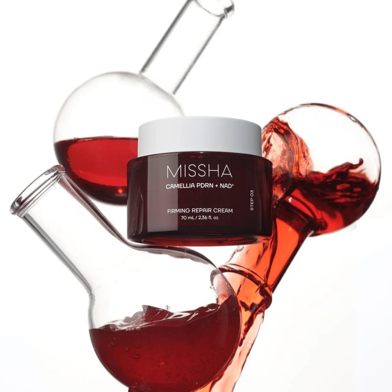 Missha PDRN NAD+ Repair Cream 70ml professional product photo ready to upload to shopify