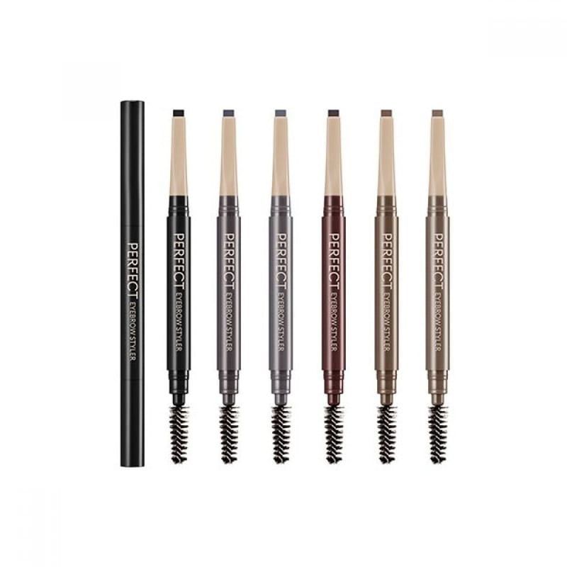 Missha Perfect Eyebrow Styler Dark Brown professional product photo ready to upload to shopify