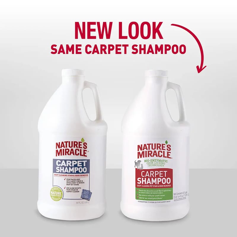 Nature's Miracle Carpet Shampoo 64 oz professional product photo ready to upload to shopify