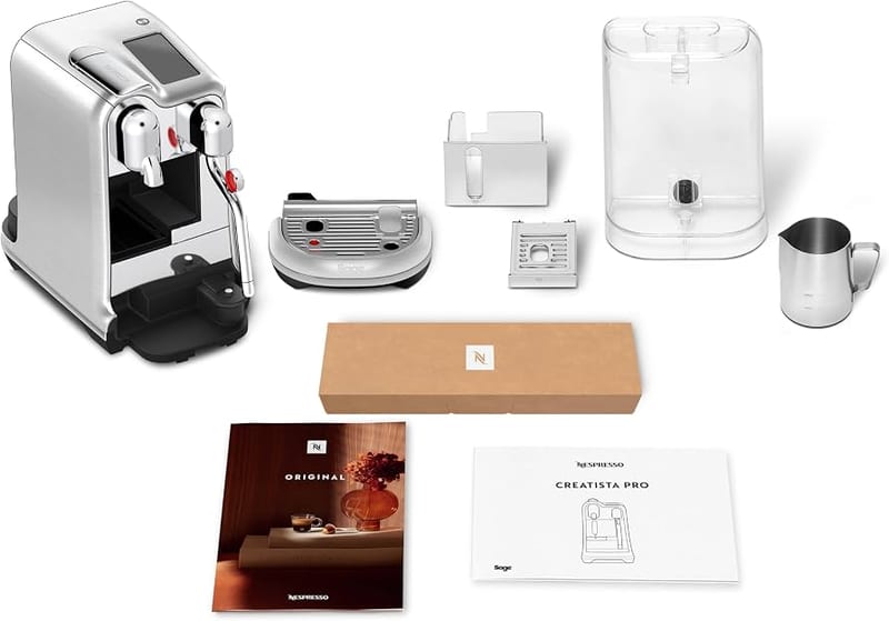 Nespresso Creatista Pro by Sage professional product photo ready to upload to shopify
