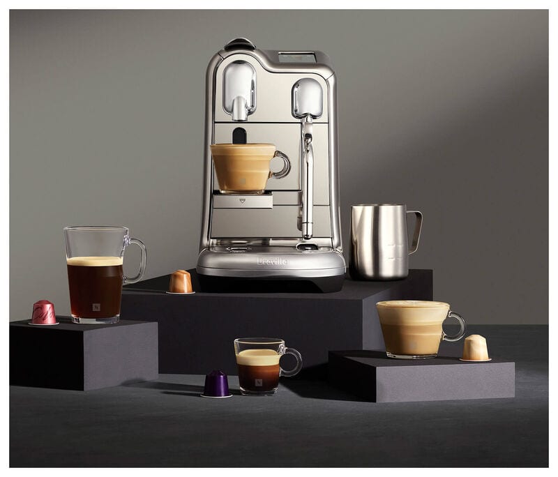 Nespresso Creatista Pro professional product photo ready to upload to shopify