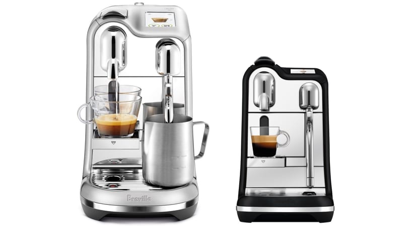 Nespresso Creatista Pro professional product photo ready to upload to shopify