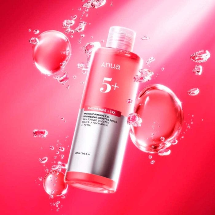 NIACINAMIDE TXA BRIGHTENING BOOSTER TONER 250ml professional product photo ready to upload to shopify