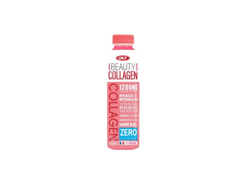 OKF Beauty Collagen Drink 500ml professional product photo ready to upload to shopify