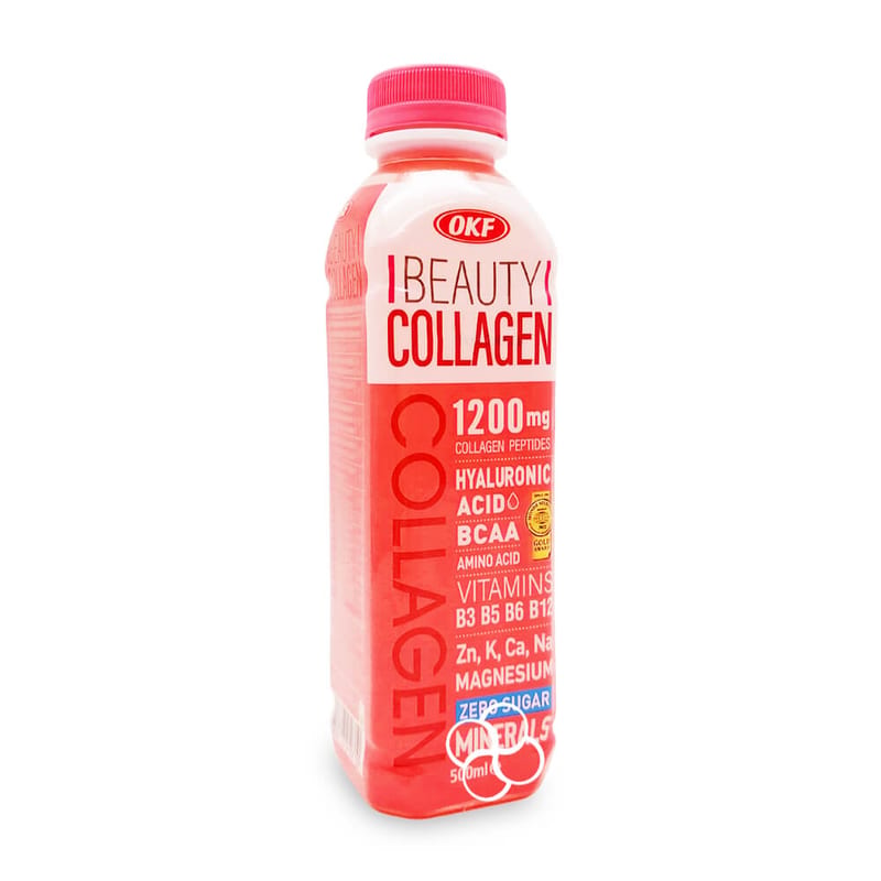 OKF Beauty Collagen Drink 500ml professional product photo ready to upload to shopify