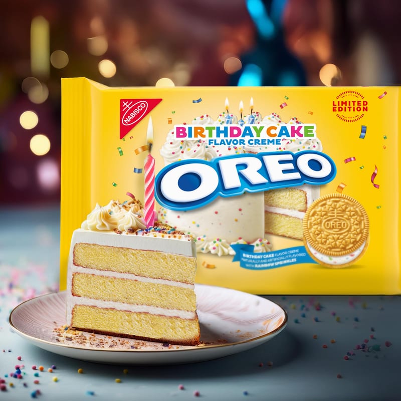 Oreo Cookies Cake Flavoured professional product photo ready to upload to shopify