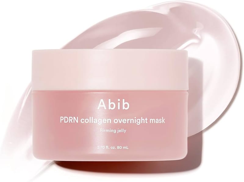 PDRN Collagen Overnight Mask Firming Jelly 80ml professional product photo ready to upload to shopify