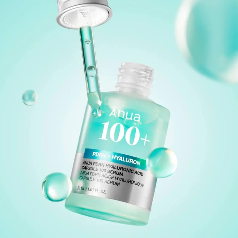 PDRN Hyaluronic Acid Capsule 100 Serum 30ml professional product photo ready to upload to shopify