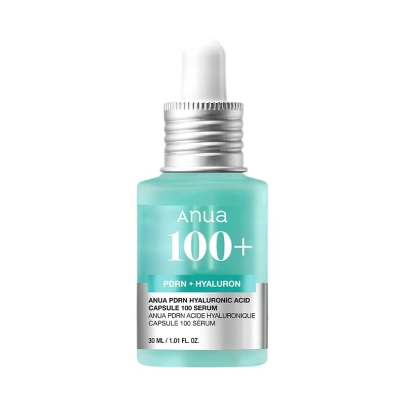 PDRN Hyaluronic Acid Capsule 100 Serum 30ml professional product photo ready to upload to shopify