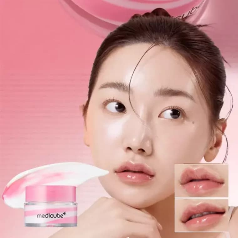 PDRN Lip Sleeping Mask professional product photo ready to upload to shopify