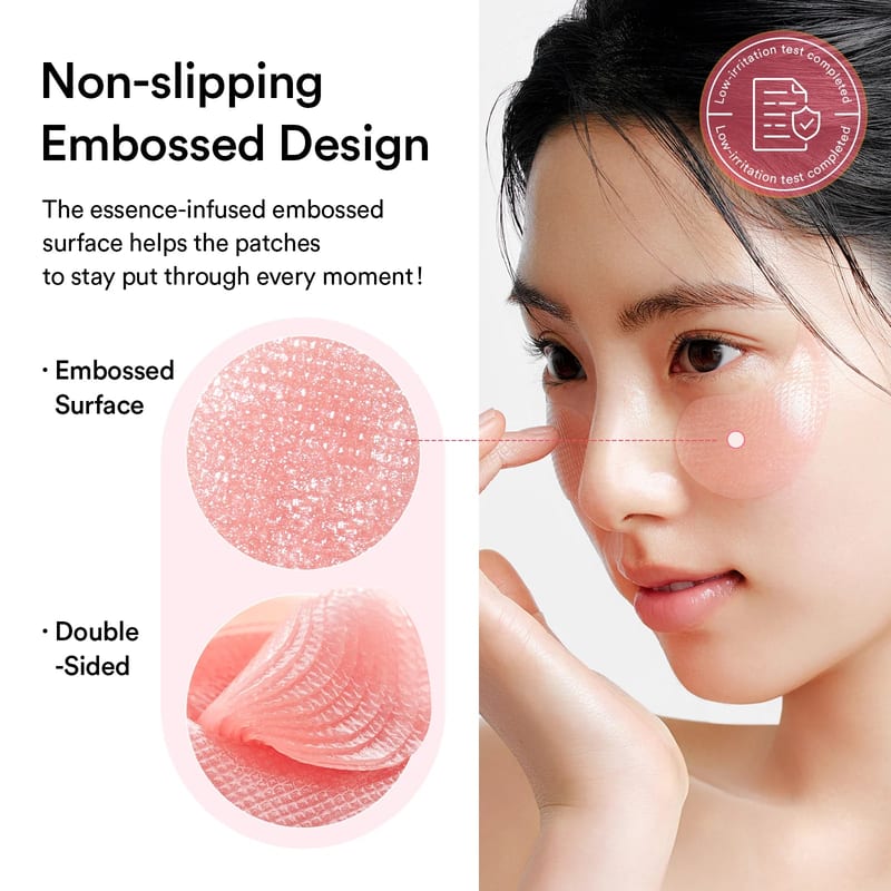 PDRN Retinal Eye Patch Glow Jelly professional product photo ready to upload to shopify