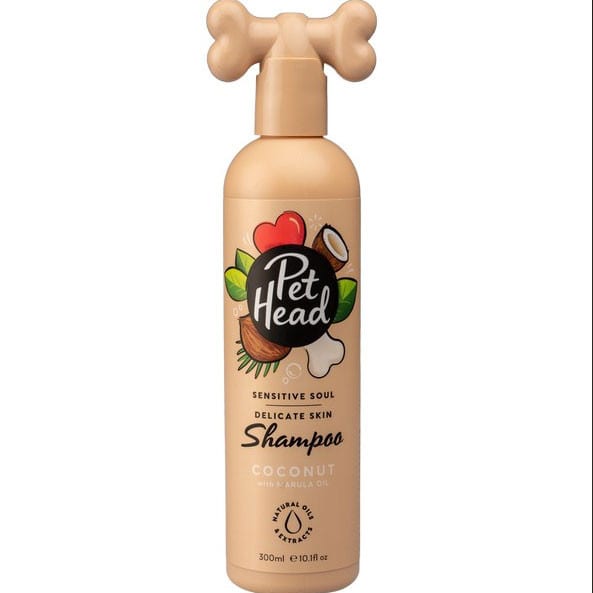 Pet Head Sensitive Soul Shampoo 300ml professional product photo ready to upload to shopify
