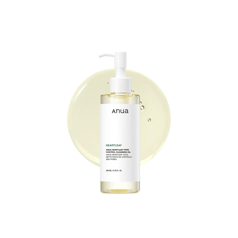 PORE CLEANSING OIL HEARTLEAF OIL-WASH 200ml professional product photo ready to upload to shopify