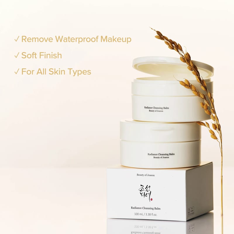 Radiance Cleansing Balm 100ml professional product photo ready to upload to shopify
