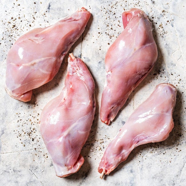 RAWR Dog Frozen Rabbit Leg professional product photo ready to upload to shopify