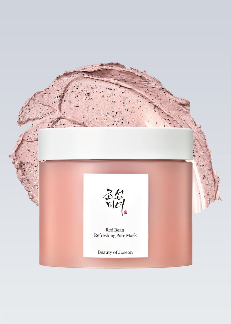 Red Bean Refreshing Pore Mask 140ml professional product photo ready to upload to shopify