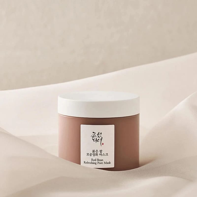 Red Bean Refreshing Pore Mask 140ml professional product photo ready to upload to shopify