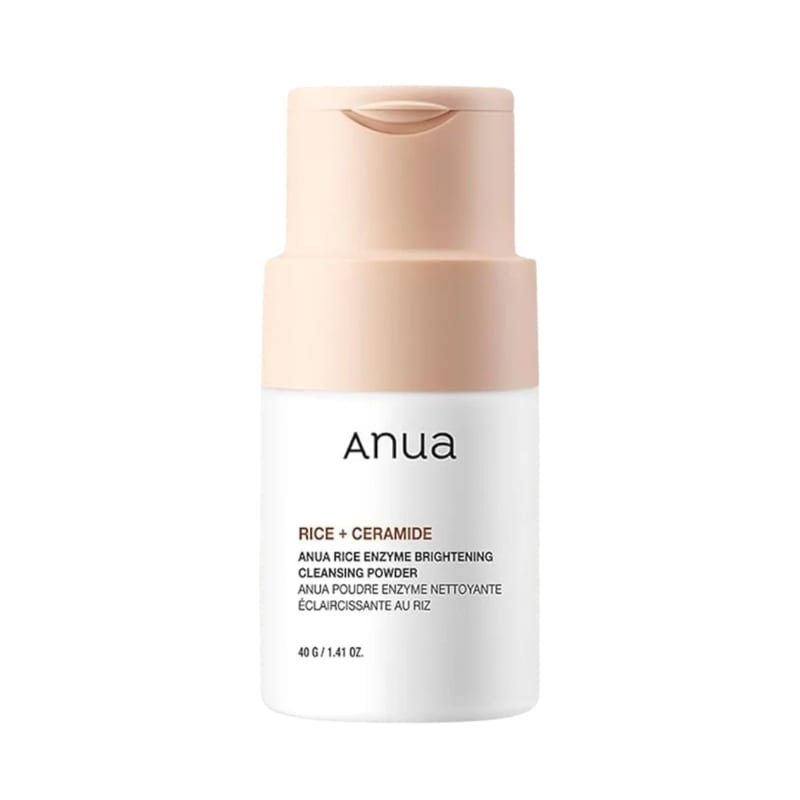 RICE ENZYME BRIGHTENING CLEANSING POWDER professional product photo ready to upload to shopify