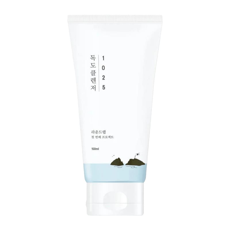 Round Lab 1025 DOKDO Cleanser 150ml professional product photo ready to upload to shopify
