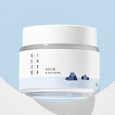 Round Lab 1025 DOKDO LIGHT CREAM 80ml professional product photo ready to upload to shopify