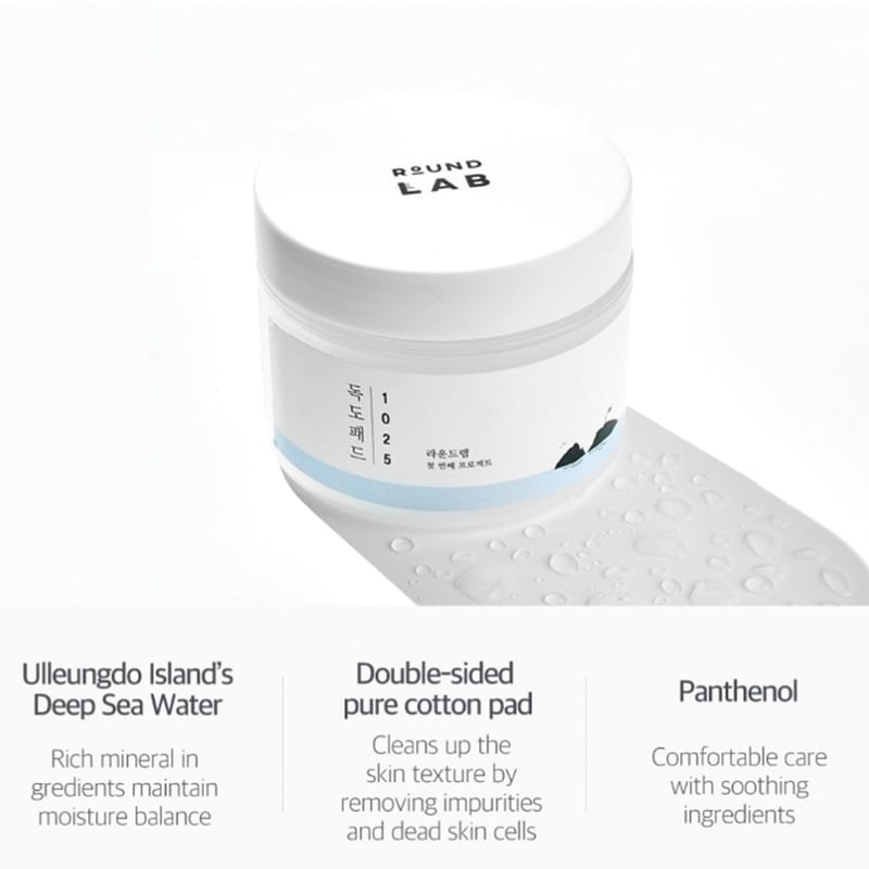 Round Lab 1025 DOKDO PAD 120ML professional product photo ready to upload to shopify
