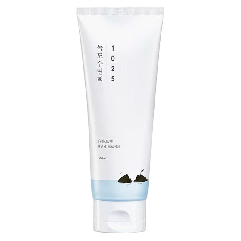 Round Lab 1025 Dokdo Sleeping Pack 100ml professional product photo ready to upload to shopify