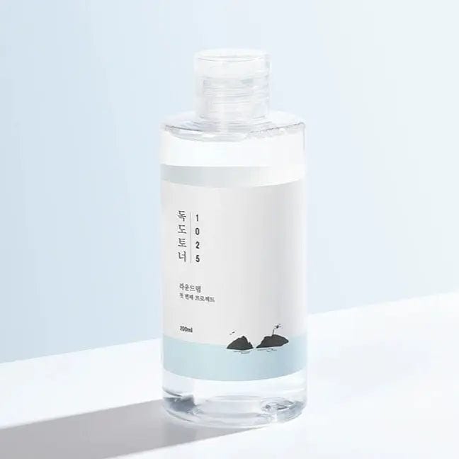 Round Lab 1025 DOKDO TONER 200ml professional product photo ready to upload to shopify